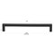 Gliderite Hardware 7-9/16 in. Center to Center Solid Square Bar Pull Matte Black 21683-192-MB-1 - alternate 3